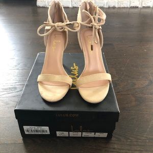 Lulu’s heels